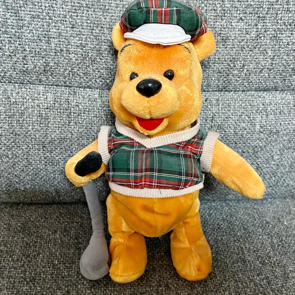 NWT DISNEY Winnie the Pooh Golf Bear